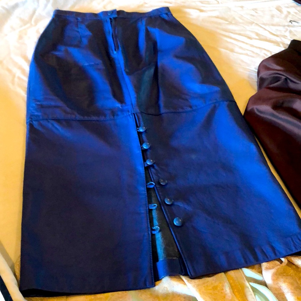 Leather Skirt
